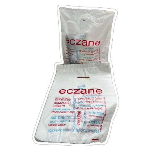 EL GEÇME ECZANE BASKILI BLOK ÇANTA 30X40