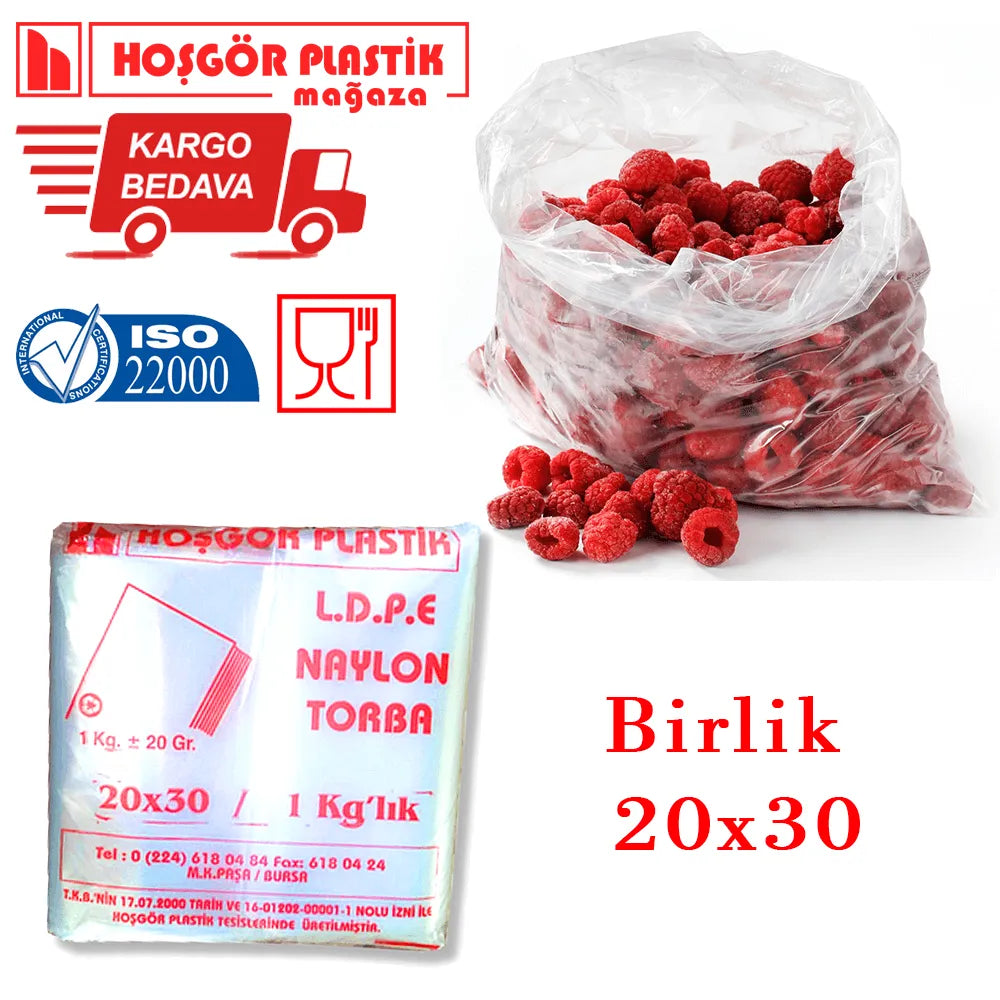 Naylon Torba 20×30 cm