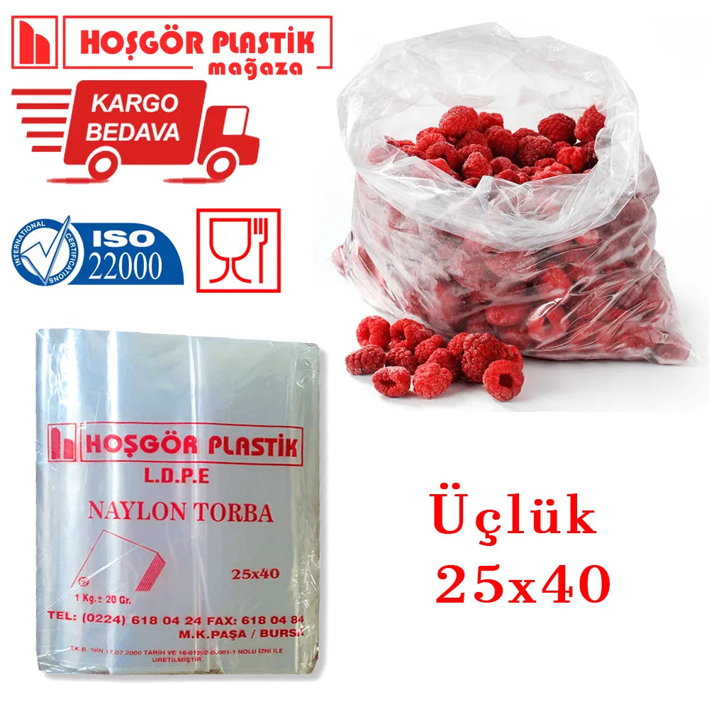 Naylon Torba 25×40 cm