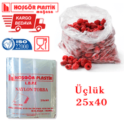 Naylon Torba 25×40 cm (25 KG)