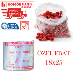 Naylon Torba 18×25 cm (10 KG)