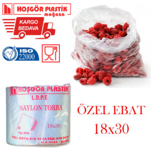 Naylon Torba 18×30 cm (10 KG)