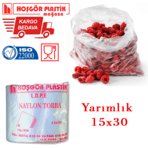 Naylon Torba 15×30 cm (10 KG)