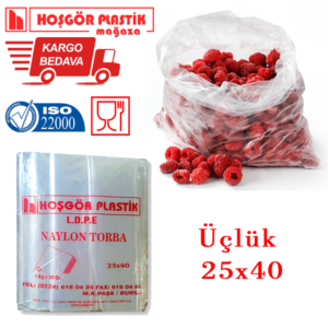 Naylon Torba 25×40 cm (10 KG)