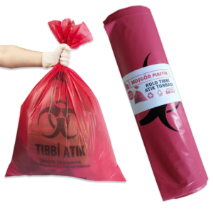Tıbbi Atık Torbası 55×60 Orta (250 Adet)